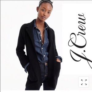 JCrew Open Front Sweater Blazer XS